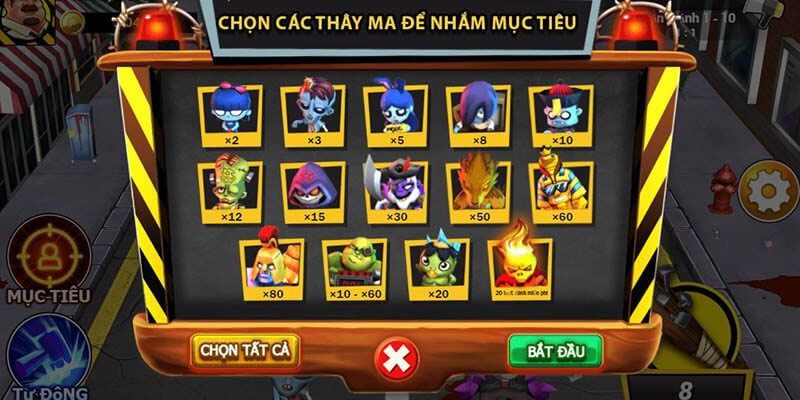 Phần thưởng tăng dần theo độ khó, hạ gục boss khủng nhận thưởng cực lớn